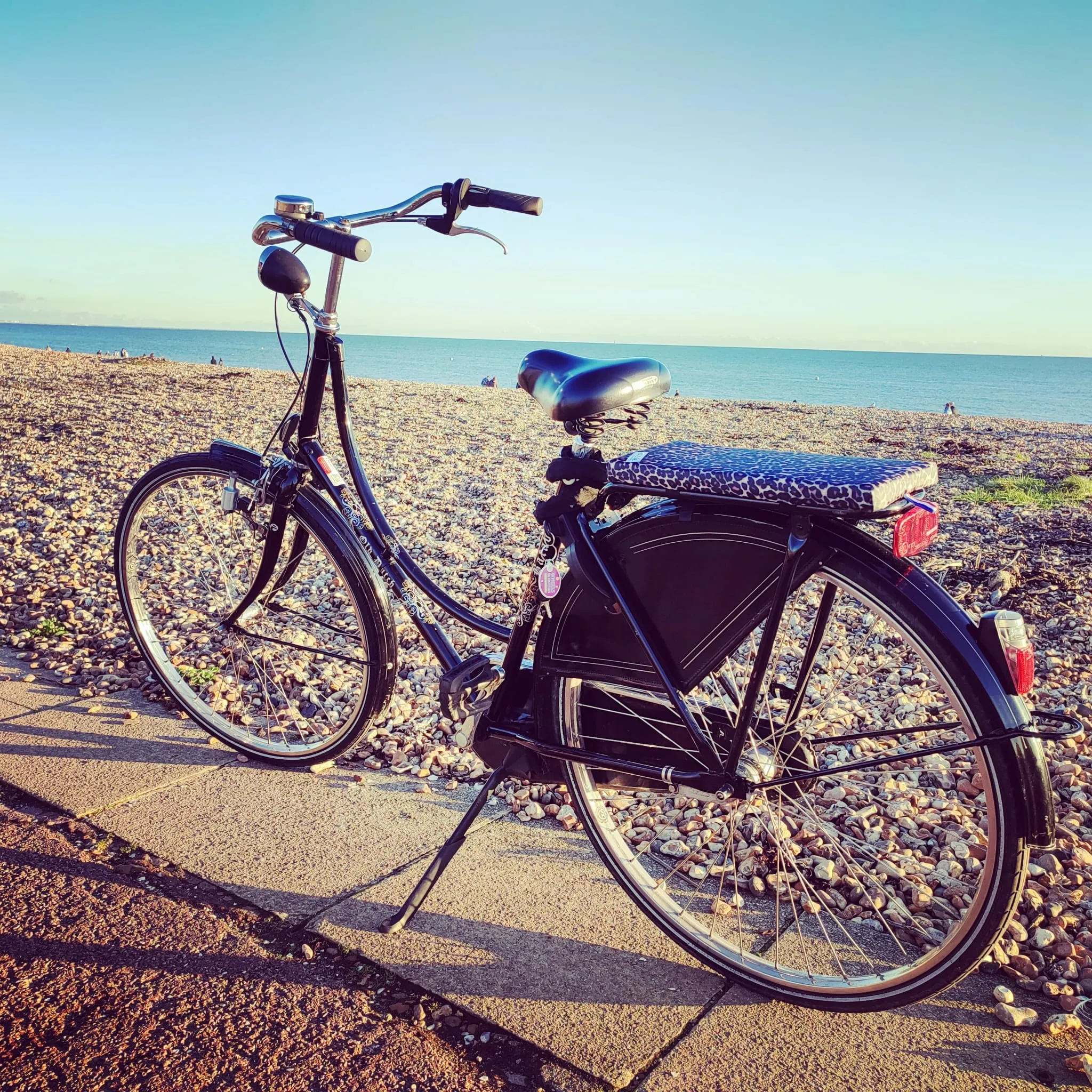 Bike on the seafront