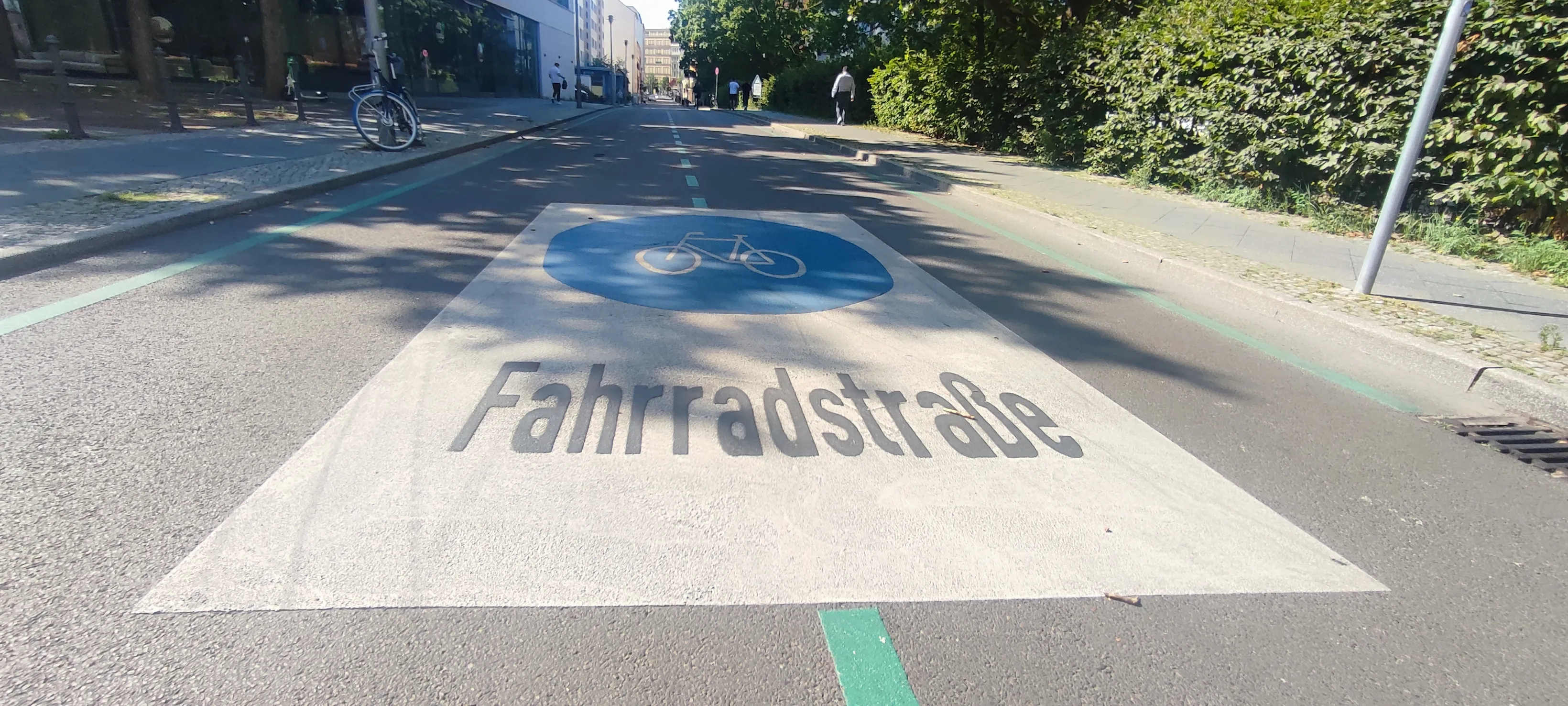 A bike street