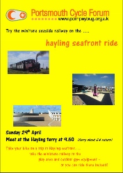 Hayling Seafront Ride Poster